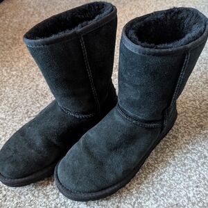 Black Suede Boots
